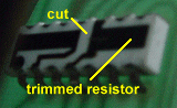 image of thick film resistors